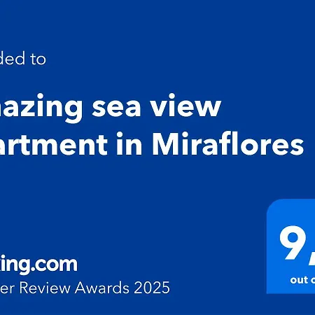 Amazing Sea View In Miraflores
